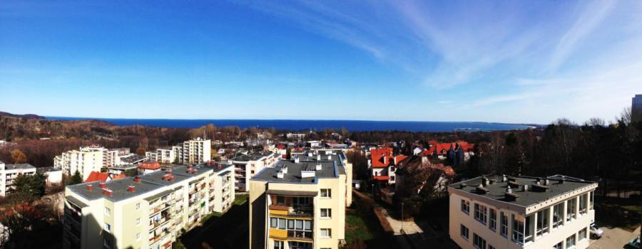 Bay View Apartment Mieszkanie Z Widokiem Na Zatoke Sopot Esterno foto