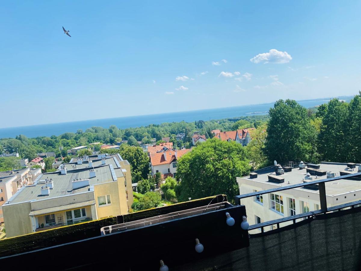 Bay View Apartment Mieszkanie Z Widokiem Na Zatoke Sopot Esterno foto